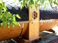 Баня бочка "Шестерочка" Длина 6 м