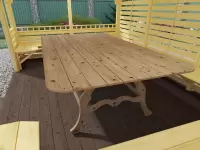 Большой прямоугольный стол 1200х2500 №3