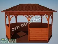 Садовая беседка "Баррикадная"