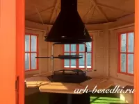 Гриль-беседка "Камчатка" 9,5 м 2