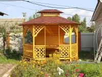 Садовая беседка из дерева "Оливия"