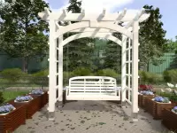 Качель из дерева с сиденьем 130 см