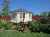 Застекленная беседка восьмигранная 17м2