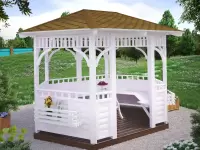 Беседка деревянная "Ялта"
