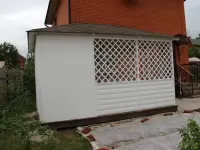 Беседка закрытая 3х4