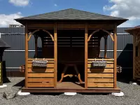 Беседка квадратная бавария 3х3 №1