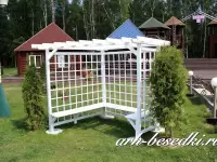 Пергола "Дом 2" угловая