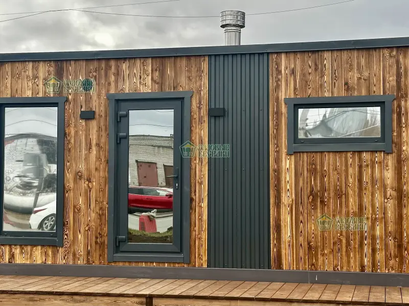 Баня Север 6х2,5 комплектация Premium фото 7