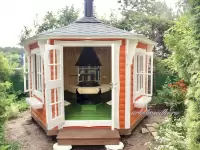 Гриль-беседка "Rannikko" 9,5 м 2