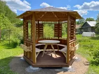 Беседка для дачи "Калифорния" - фото 3