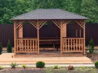 Беседка открытая 3х4 "Летняя"