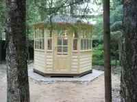 Беседка павильон застекленная 2,9 м