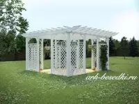 Пергола садовая 4,5х4,5