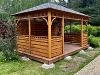 Беседка Сандра 3х4,5 открытого типа №2