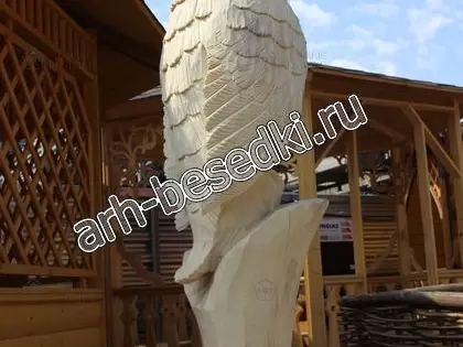 Скульптура из дерева "Сова"