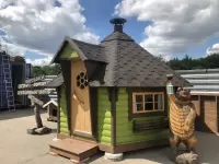 Гриль домик выставочный образец бу