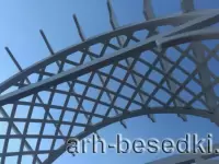 Пергола садовая большая Арка