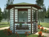 Летняя беседка