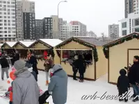 Ярмарочный домик "Зимняя ярмарка" (2х3 м.)