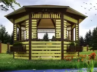 Восьмигранная беседка \"Неаполь\"