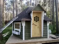 Гриль домик Premium \"Sakari\"  9,5 м 2