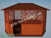 Садовая беседка "Новокузнецкая"