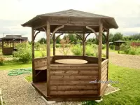 Беседка деревянная "Весенняя"