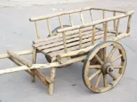 Арба декоративная, телега одноосная