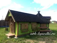 Гриль домик Premium «Гранд 5» Комбинированный 17 м2.