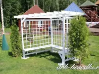 Пергола "Дом 2" угловая