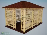 Садовая беседка "Шатура"