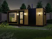 Баня «Скандинавия» с душевой фото 4