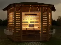 Беседка из дерева \"Техас\"