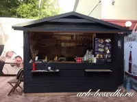 Ярмарочный домик  "Black" (2х3 м.)