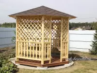 Беседка садовая шестигранная "Поэрика"