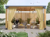 Беседка 3х4,5 из бруса со сборкой фото 4