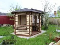 Беседка из дерева \"Оазис-2\"