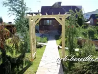 Пергола деревянная для сада