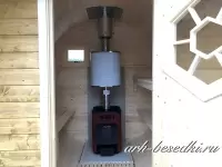 Баня бочка "Двоечка" -Длина 2 м