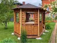 Беседка для дачи "Зодчий-3" - фото 4