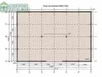 Деревянная веранда "Veranda Lounge" 6х9м