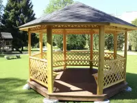 Беседка 8-гранная \"Парковая\" по акции все включено