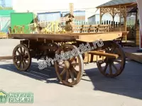 Большая телега плоская