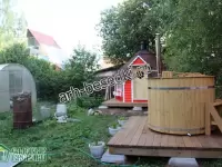 Уличная купель D=1600 мм. ЕЛЬ