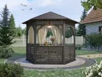 Беседка из дерева Эдем №2