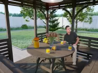 Беседка квадратная Марлен 2,5 х 2,5 №5