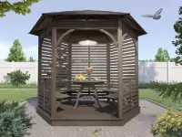 Беседка шестигранная Марлен №5