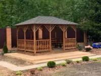 Беседка открытая 3х4 "Летняя"