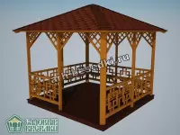 Садовая беседка "Юкка"