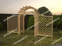 Шпалер фигурный садовый